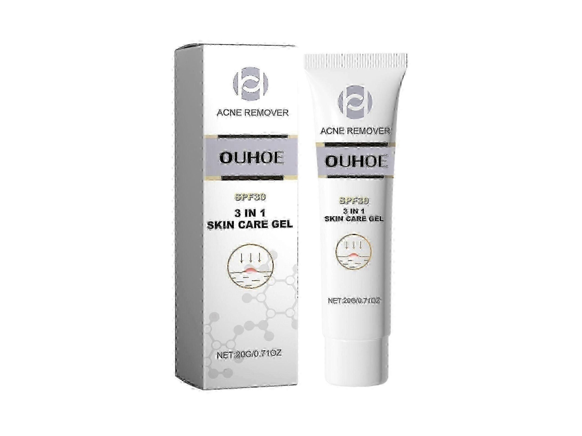 Gel 3 Em 1 Para Cuidados Com A Pele, Limpeza Profunda, Remoção De Cravos E Marcas De Acne, Hidratação E Reparação.