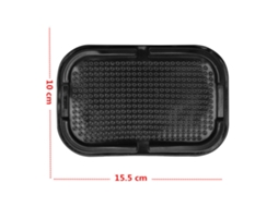 SUPORTE de Celular para Carro YURU de silicone antiderrapante para painel, GPS, óculos, batom e caneta