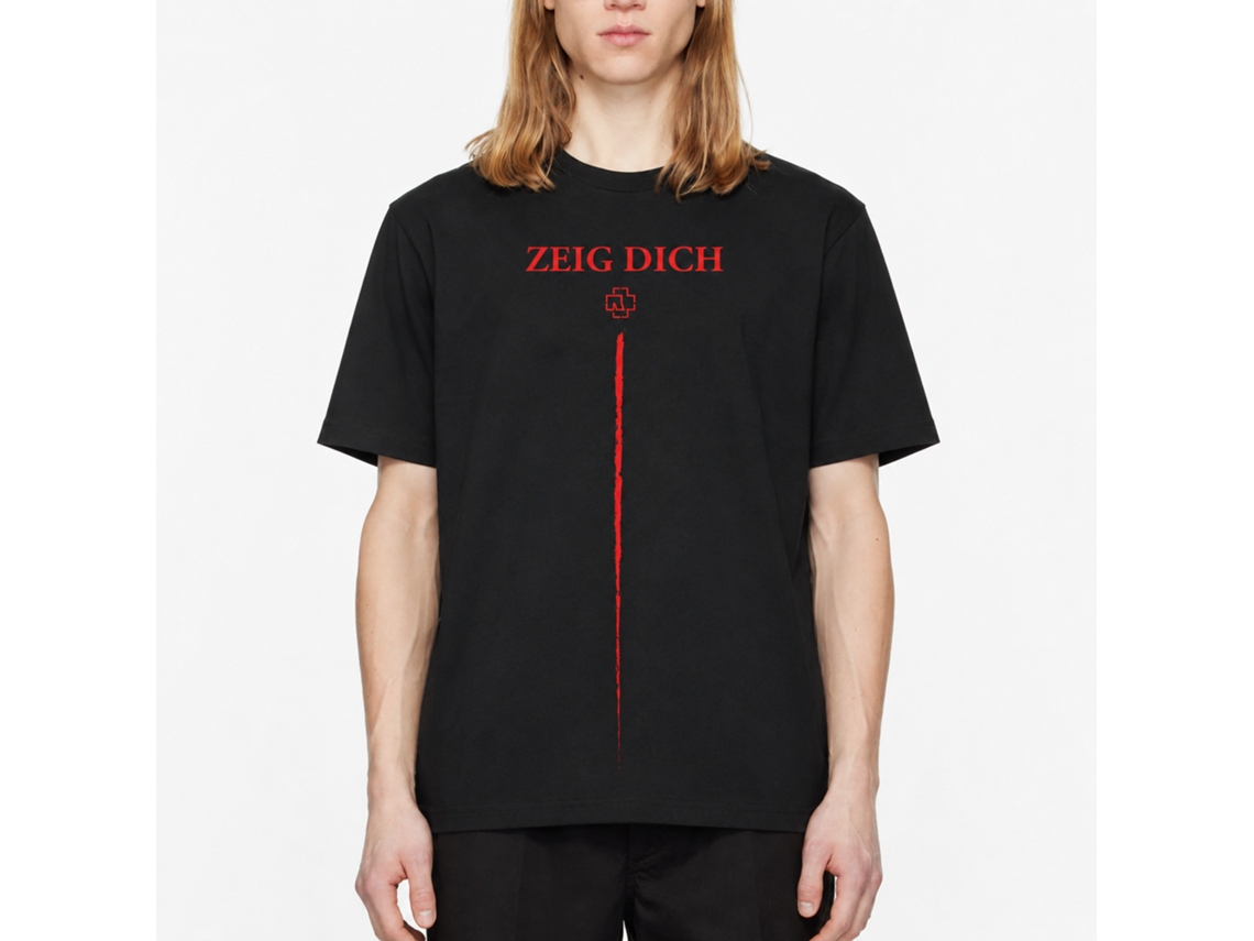 Rockinstone T-shirt Rammstein Band Zeig Dich Size:m