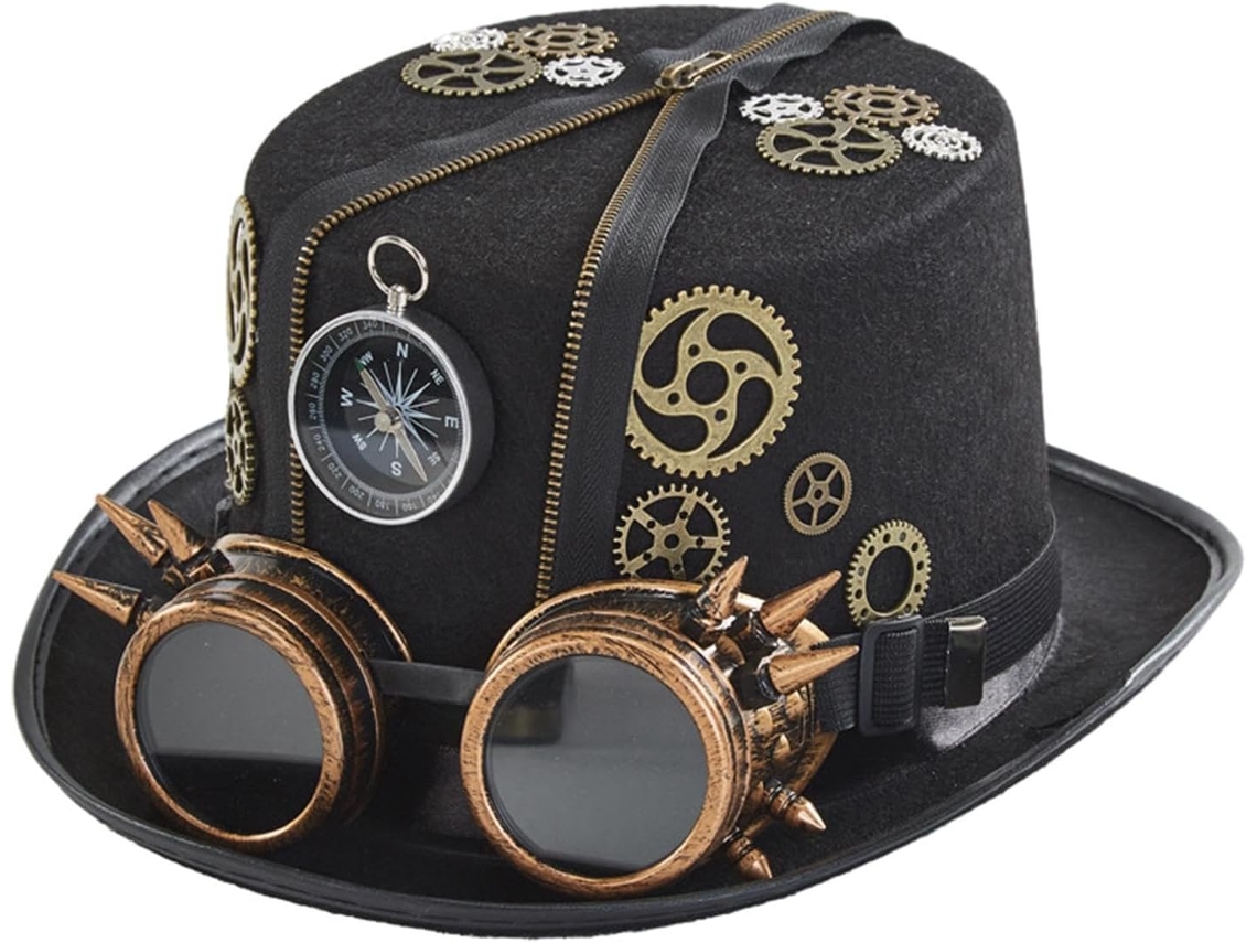 Chapéus Steampunk – Chapéu Steampunk - Para Uso Prático E Funcional