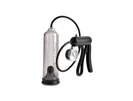 Pump Worx Pro-gauge Penis Pump Prateado