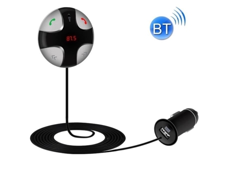 Transmissor FM iPhone FM29B Bluetooth Handsfree Car Kit Carregador iPhone Galaxy Sony Lenovo HTC Huawei Smartphone