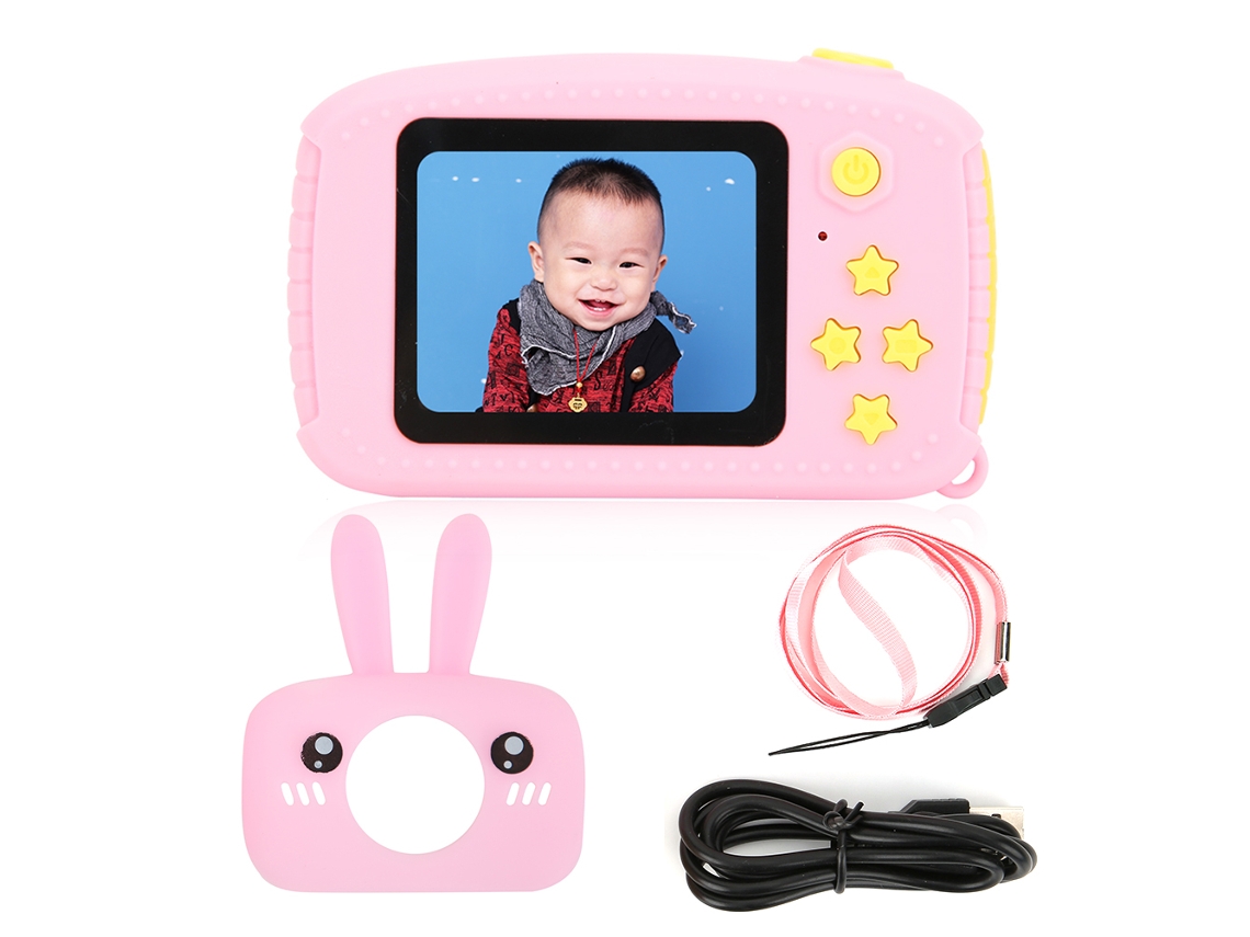 Câmera Infantil Laxiscreed Com Ecrã Colorido De 2.0 Polegadas E Slot Para Cartão De Memória