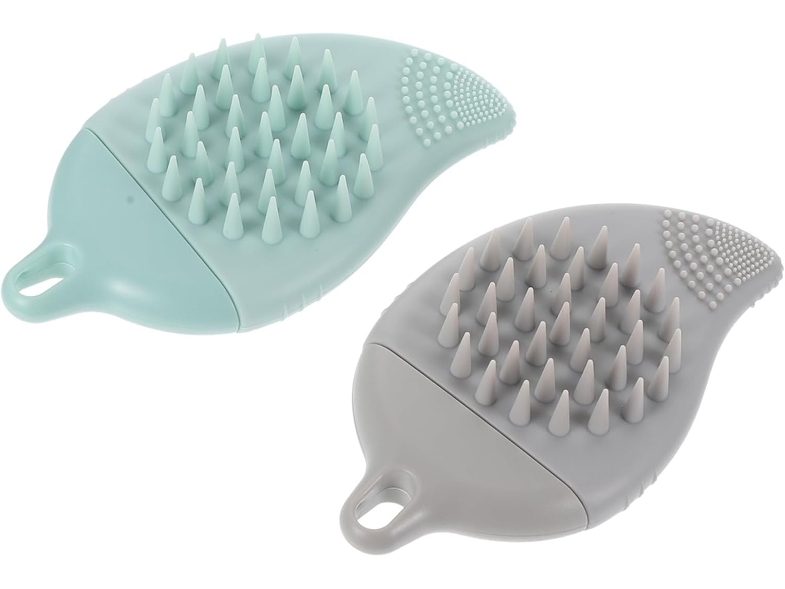 Lurelia Pack De 2 Escovas De Silicone Para Corpo E Rosto, Silicone Macio, Massagem Suave E Limpeza Profunda