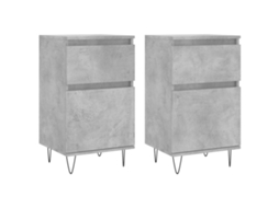 Sideboard, Sideboards Vidaxl Cinzeto Madeira Processada (n/a)