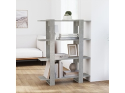 Vidaxl Estante/divisória 100x30x123,5 Cm Cor Cinzento Cimento
