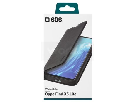 Capa Oppo Find X5 Lite SBS Booklite Preto