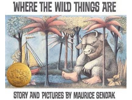 Livro Where The Wild Things Are de Maurice Sendak