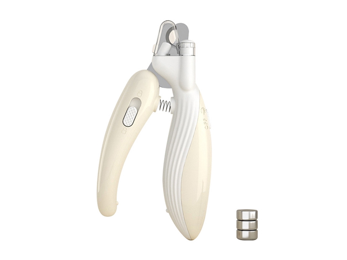 Tesoura Unhas Pet Led Seguro Profissional Tamanho Pequeno