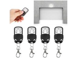 Controle Remoto Universal Clonador de 4 Peças Xu Kit Completo para Abridor de Porta Garagem BRILVIBERA