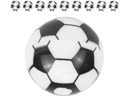 Afiadores De Bolas De Futebol, Pacote Com 10 Unidades, Feitos De Abs E Aço, Design Criativo.