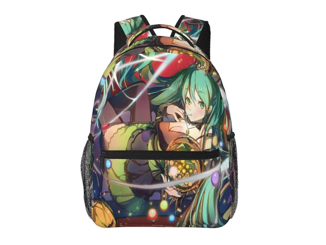 Mochila Hatsune Miku H260 Mochila De Estudante Durável, Leve, À Prova Dágua E Respirável Com Alça De Ombro J260 Olysi Shop