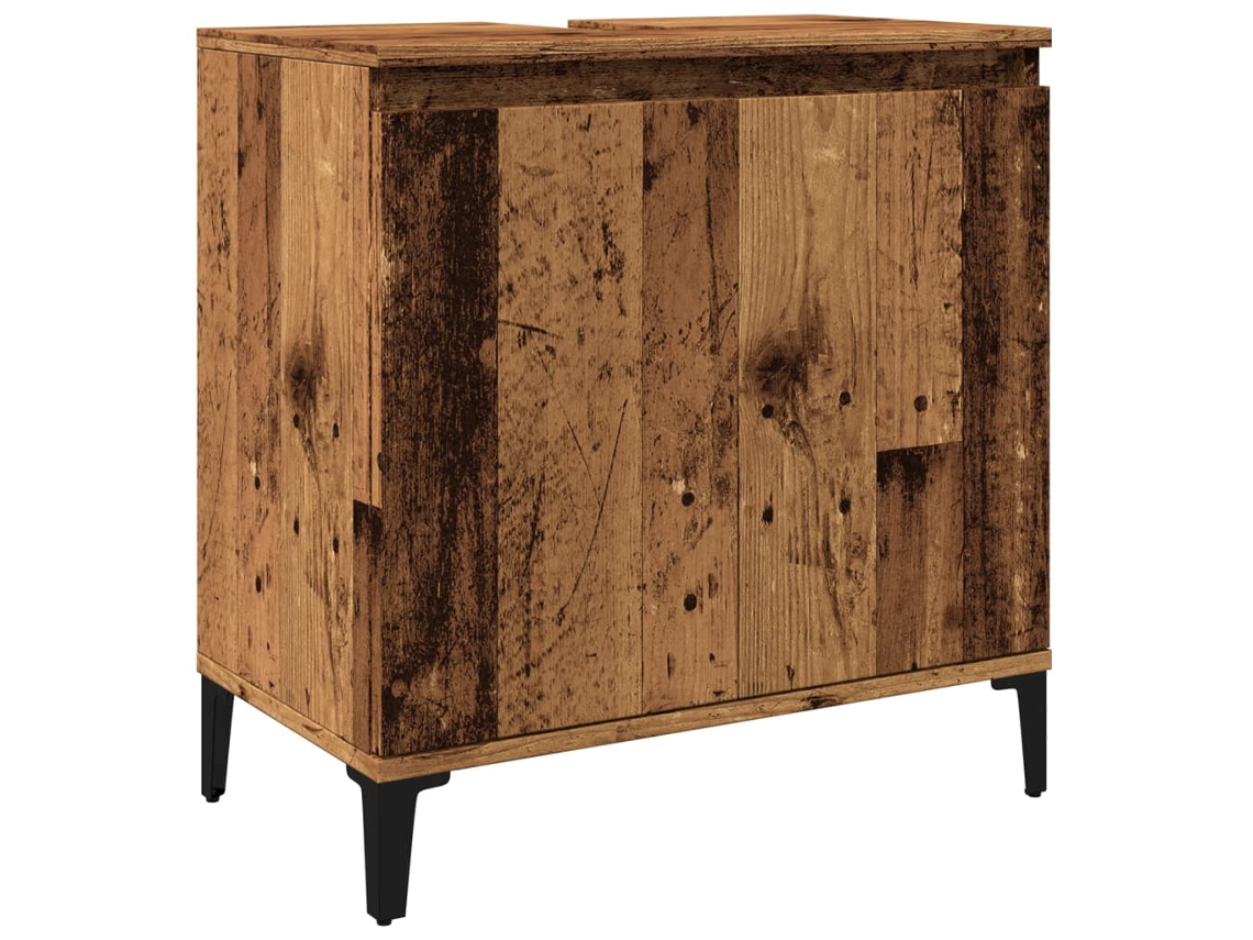 Sink Cabinet, Sink Cabinets Vidaxl Marrom Madeira Processada (n/a)