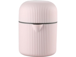 Espremedor Manual Portátil Em Pp Rosa Para Laranjas E Peras