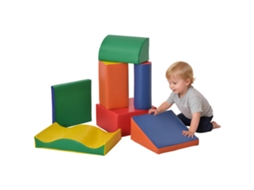 Blocos Espuma Crianças 1-3 Anos Escalar Gatinhar 60x40x11 Multicor