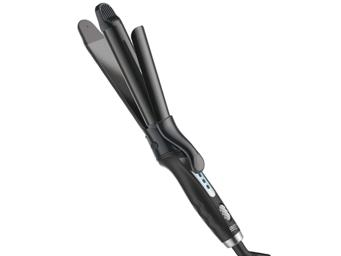 Ferramenta Para Modelagem De Cabelo, Chapinha E Modelador De Cachos 2 Em 1, Potência De 50w. PAPRIKA