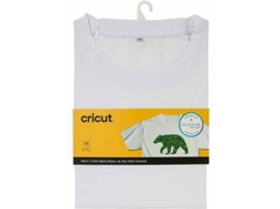 T-shirt para Homem CRICUT Infusible Ink Branco M3 (Tam: M)