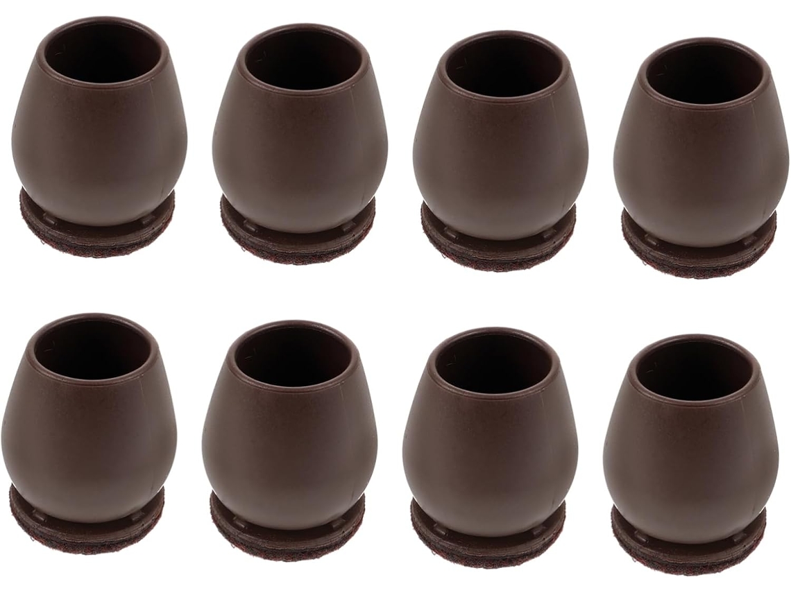 Protetores De Pés Móveis Canight, 8 Peças, Almofadas Protetoras Para Pés De Mesa E Cadeira, Capas Silenciosas Para Pés