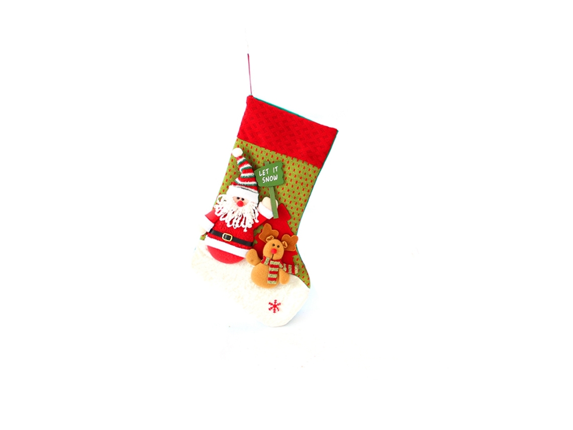 Laxiscreed Meias De Natal Santa Claus Para Decoração E Presentes, Sacos Festivos De Natal
