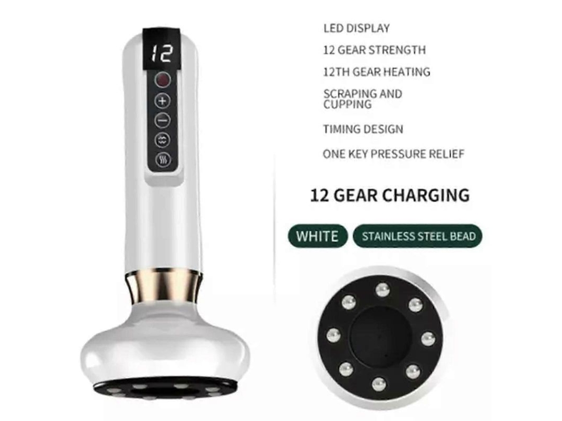 Massager Anti-celulite Bluile Para Barriga, Cintura E Braços - Varially Branco