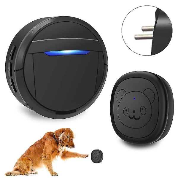 Campainha Sem Fio Para Cães, Treinamento Para Fazer As Necessidades No Lugar Certo, À Prova Dágua Ip55, Preta Brilvibera