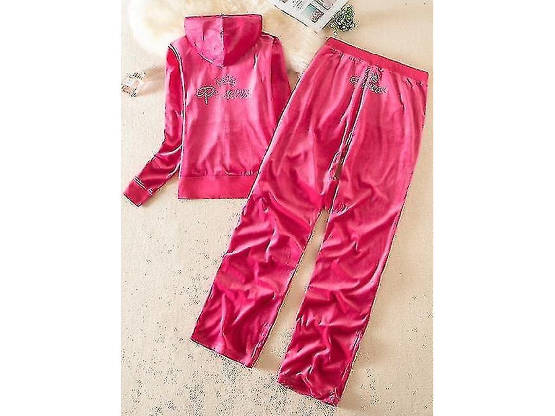 Conjunto de Moletom e Calças de Veludo Fasst para Mulher (S)
