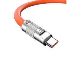 Lurelia Cabo Usb-c, Laranja, 120 W, 1m, Telemóveis, Carregamento Rápido