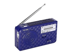 Rádio De Emergência Solar, Rádio De Emergência Portátil Am/fm Com Manivela, Lanterna Led E Função De Carregamento. Olysi Shop