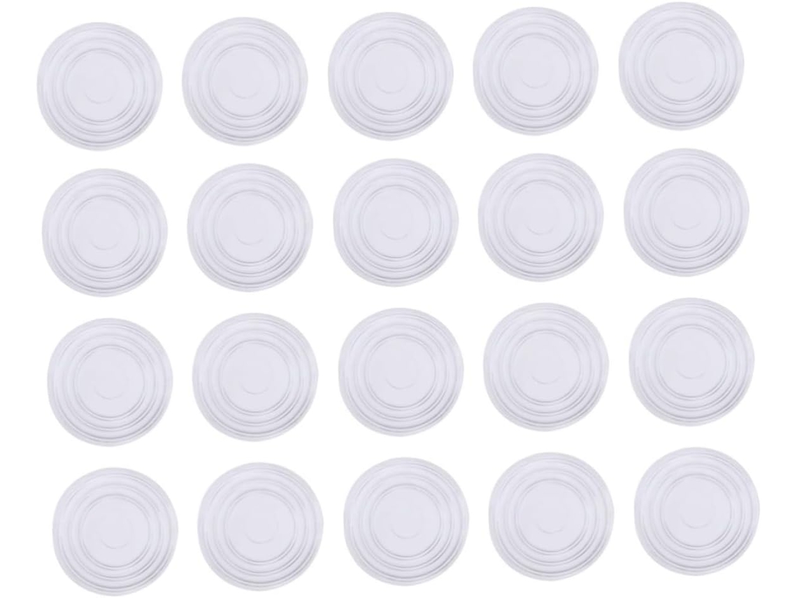 Holibanna Pacote Com 20-protetores Antiderrapantes Para Pés De Mesa Almofadas Protetoras Pisos Vinil E Madeira