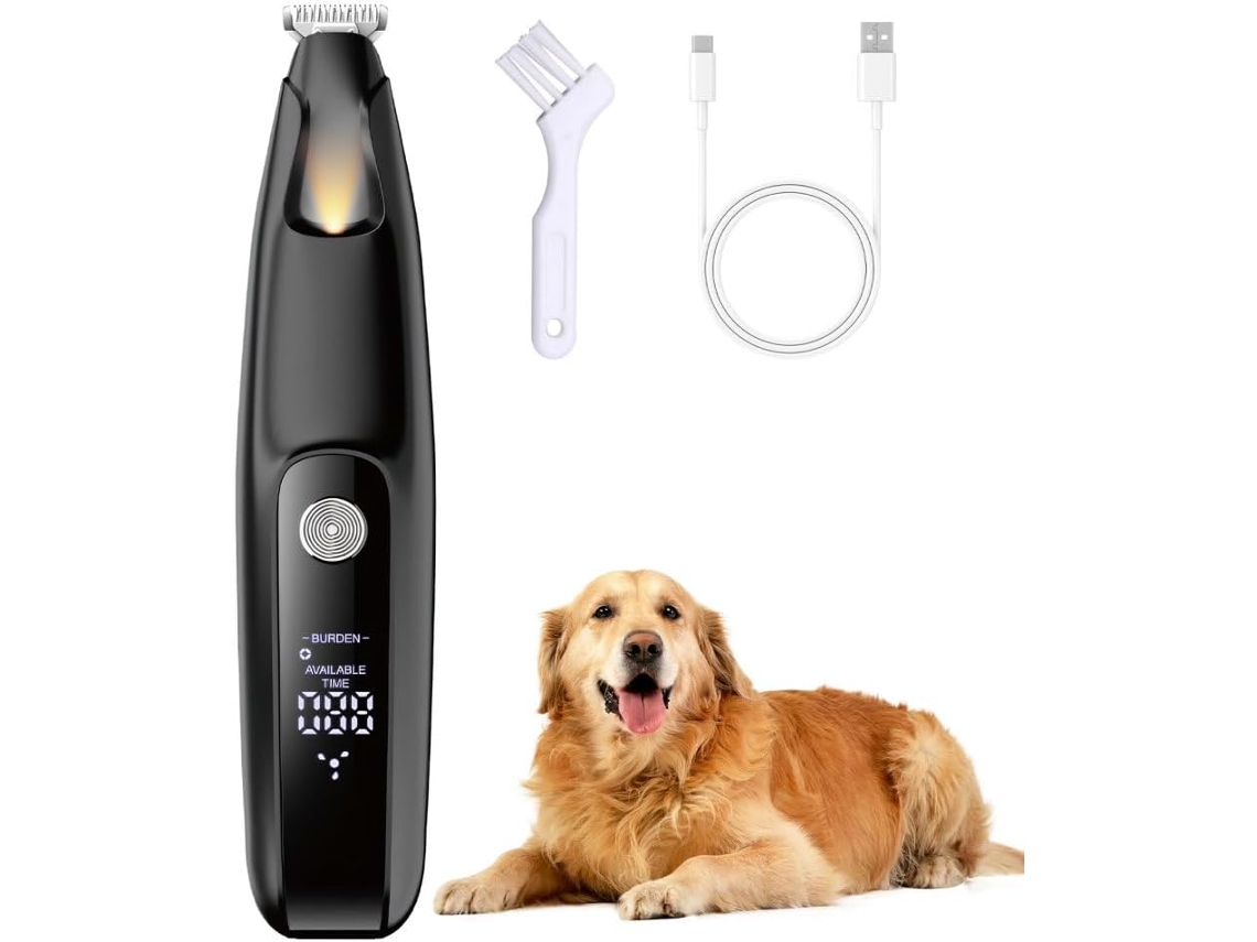 Barbeador para Animais de Estimação com Luz Led, YANYXR