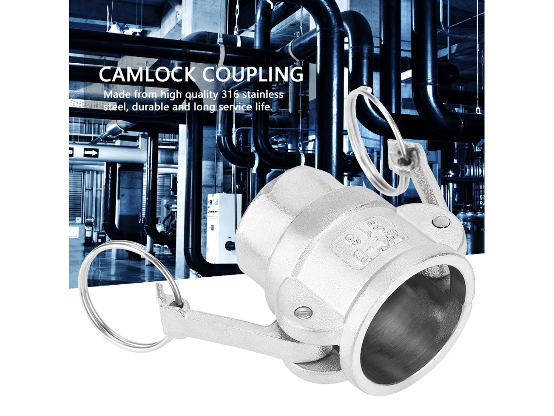 Laxiscreed Conector Rápido Em Aço Inoxidável 316 D Para Mangueiras E Tubulações