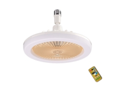 Luz Ventilador Aromaterapia Moderna E27 Controle Remoto Dimmável