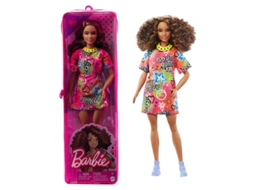 BARBIE Fashionista com Cabelo Encaracolado (Idade Mínima: 3 anos)
