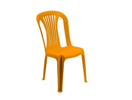 Silla resina naranja 8075nr