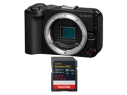 Eos R50 V + 1 Sandisk 512gb Extreme Pro Uhs ii Sdxc + Ebook “20 Dicas para Fotos Que Impressionam” CANON