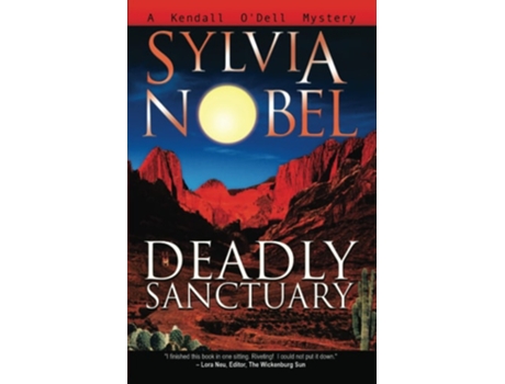 Livro Deadly Sanctuary de Sylvia Nobel (Inglês)