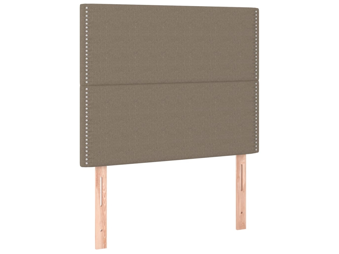 Cabeceira Taupe 100x5x118/128 Cm Tecido MAISON EXCLUSIVE