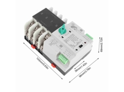 Chave De Transferência Automática 4p 110vac 63a