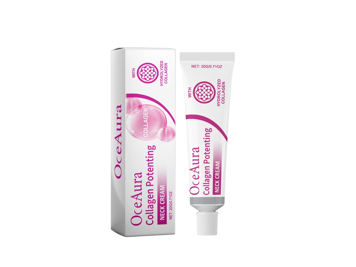 Creme de Pescoço Oceaura Colágeno Clareamento Suavidade