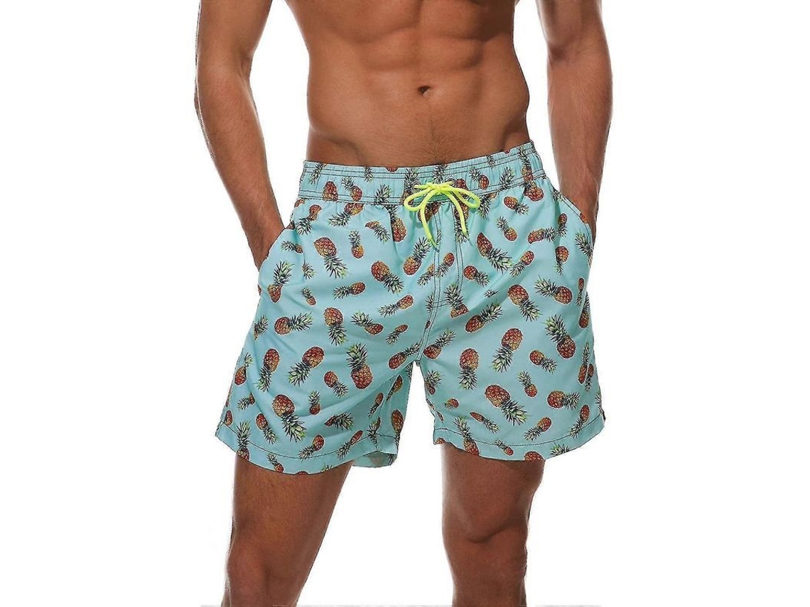 Bermudas De Banho Sem Mangas Com Cordão De Ajuste Arcweg304427us Abacaxi
