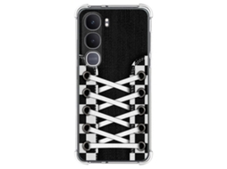 Capa Tumundosmartphone De Silicone À Prova De Choque Para Vivo Y31 5g / Y21d Estampa De Tênis 03