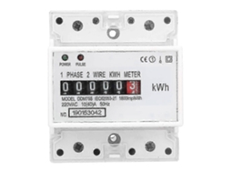 Medidor Elétrico, Medidor De Kwh, Monofásico 4p Led Trilho Din Consumo De Energia Elétrica Medidor De Watts Medidor De Energia, 10 40a Brilvibera