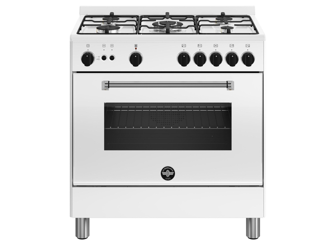 Fogão LA GERMANIA AMN 855 GBV NT (73 L - Gás Natural - Branco)