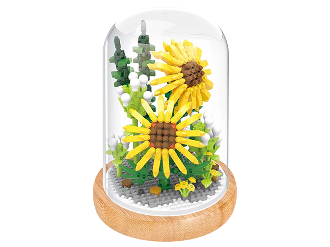 Aetheria-conjunto De Blocos De Construção De Buquê De Flores Artificial Para Decoração E Presente De Dia Dos Namorados