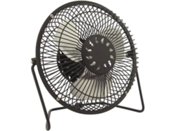 Mini Ventilador Usb Profil, 18 Cm, Preto