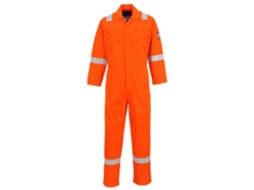 Traje Modaflame Proteção À Prova De Fogo E Eletrostática / Azul Marinho / L Portwest