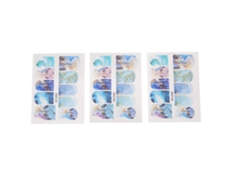 Adesivo De Decoração De Unhas 5d Autoadesivo Com Estampado Para Manicure Diy Ferramenta Decorativa
