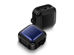 Capa Protetora Halinuia Armadura Abelha Tpu+pc Modelo Bg Live (compatível Galaxy Buds Live, Anti-impacto Com Gancho)