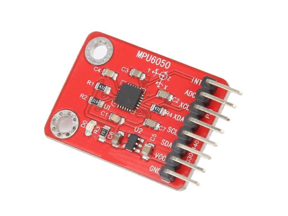 HURRISE Mpu6050 Módulo Sensor Acelerômetro Giroscópio de 6 Eixos