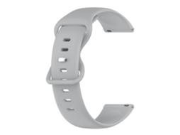 Bracelete Para Samsung Galaxy Watch Active 2 (40mm/44mm) - Silicone Cor Sólida (20mm) - Cinza
